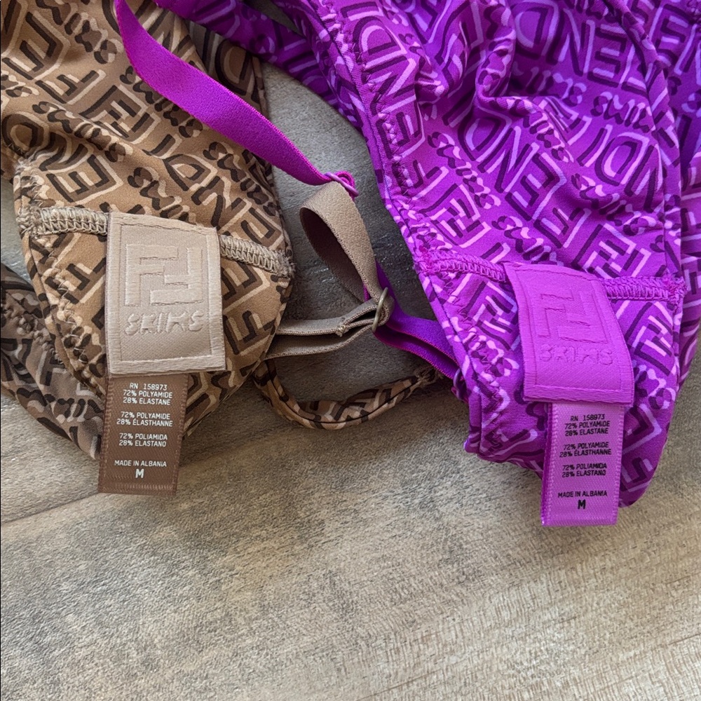 Skims Fendi Skimpy Scoop Bralette Set - Picture 4 of 6